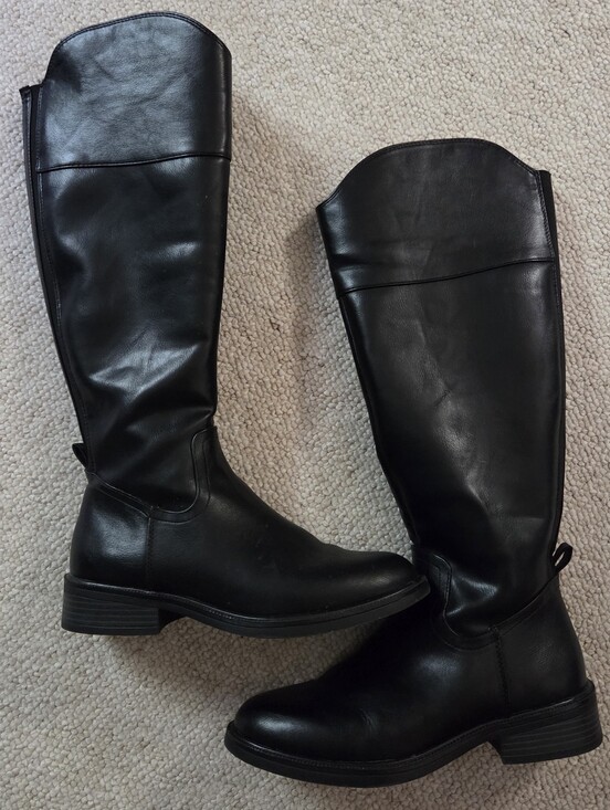 Target Shoes - Knee High Black Boots